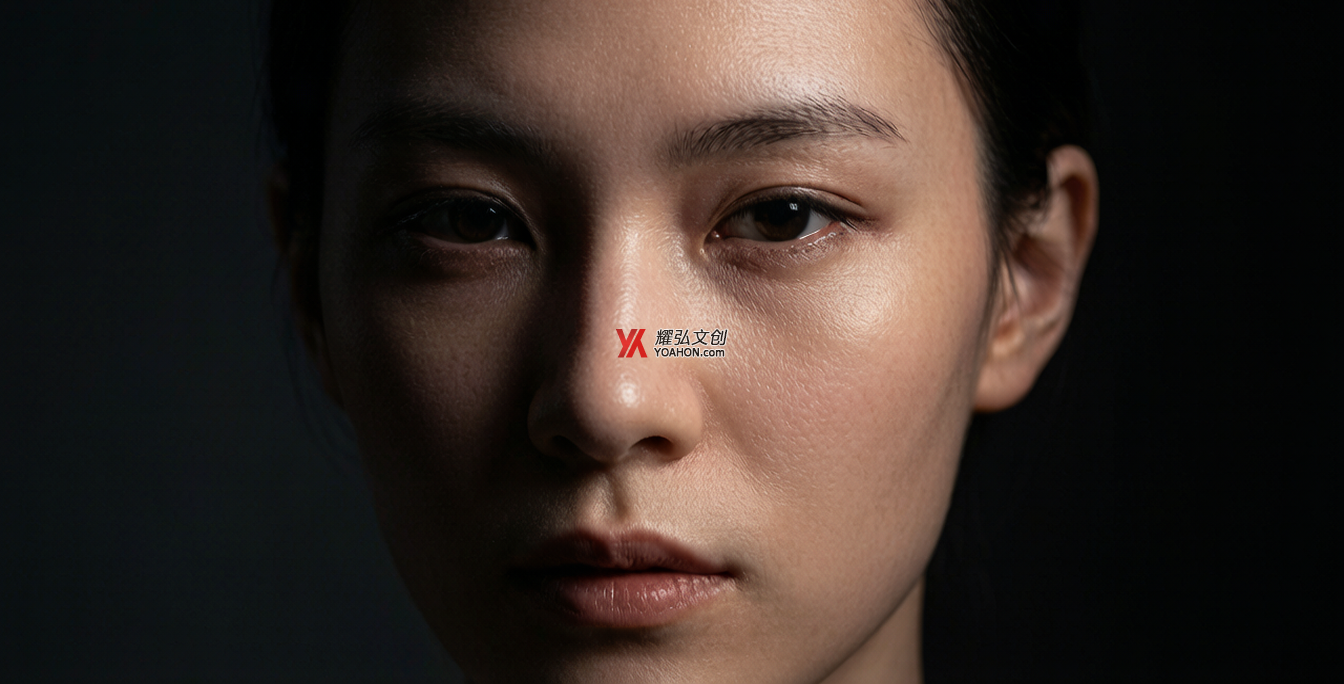 展柜射灯布光下的仿真人物雕塑
